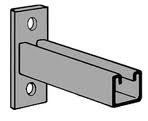 Single Channel Reversible Bracket 12" EG - Click Image to Close